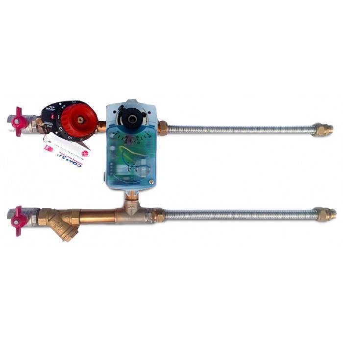 Узел обвязки воздушной завесы VTS GVMT 25-6.0