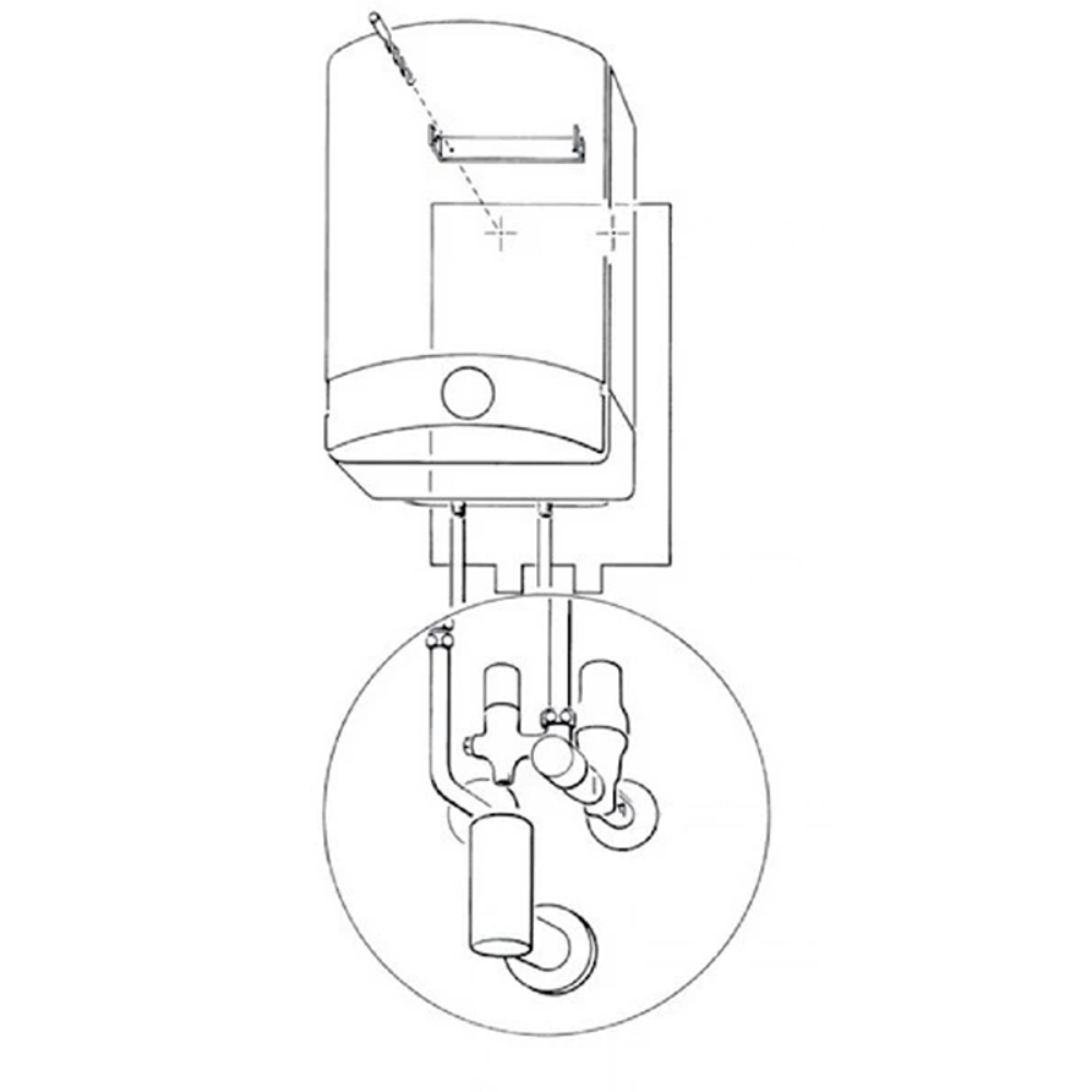 Водонагреватель накопительный CLAGE S 10-O 10 л -