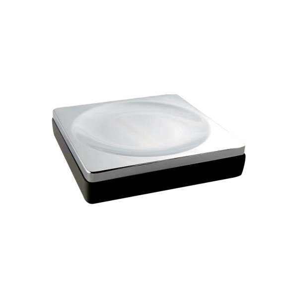 Мыльница Boheme 10960-B-CR настольная квадратная хром 10960-B-CR
