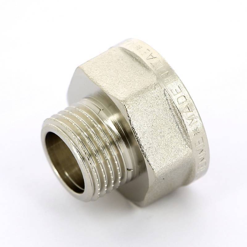 Переходник НВ Tiemme 1/2x3/4 никелированный 1500127