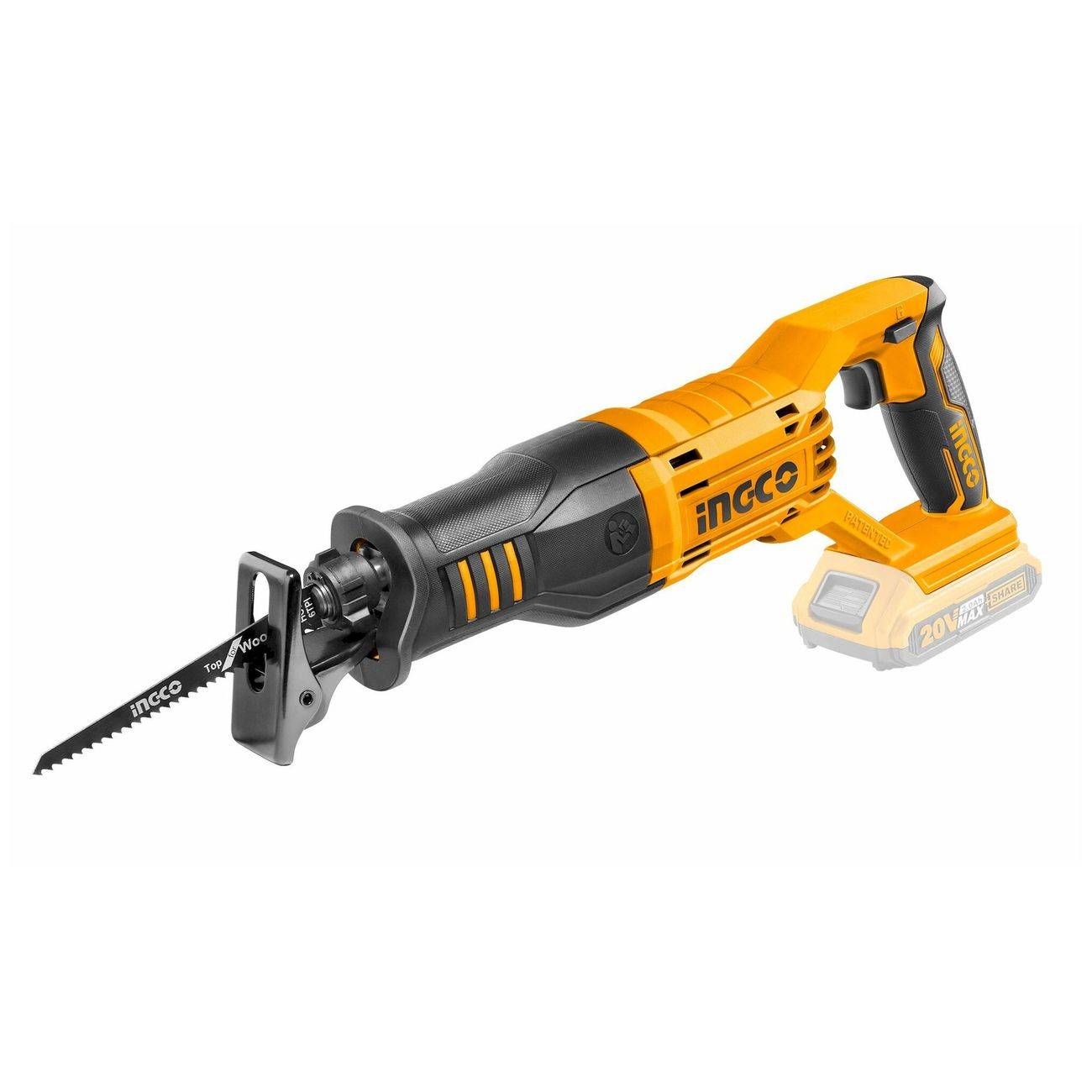 Пила сабельная аккумуляторная INGCO CRSLI 20 В CRSLI