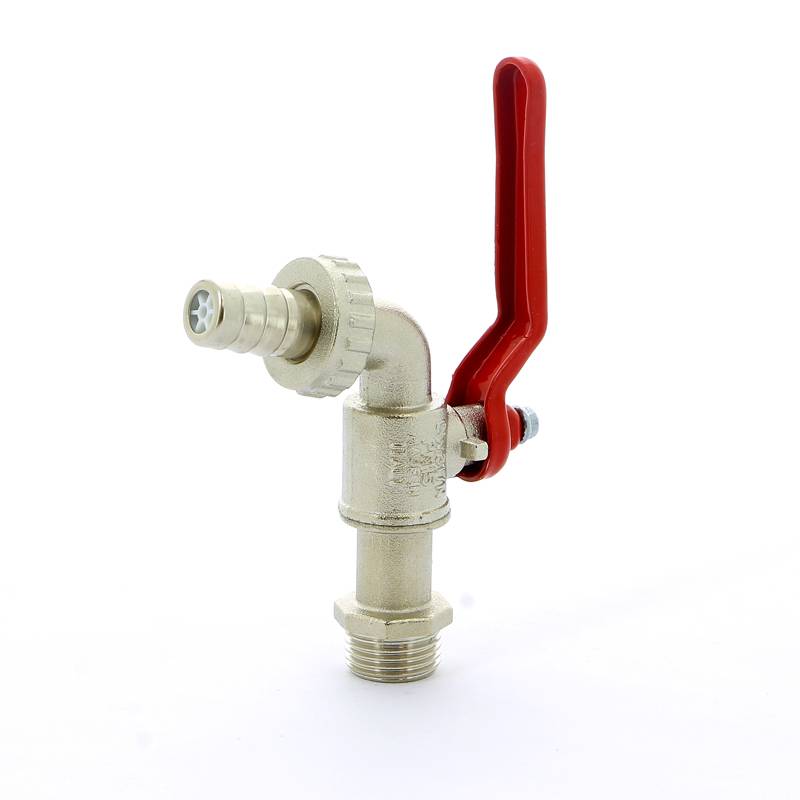 Кран шаровой садовый Itap GAR Н-штуцер 1/2 ручка-рычаг 166 1/2