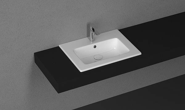 Раковина накладная Allen Brau Fantasy 62 см белый 4.11023.20