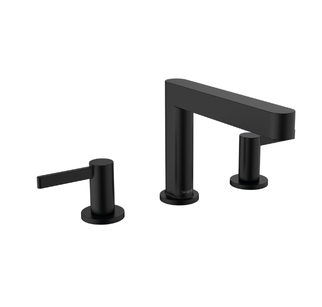 Смеситель для раковины Hansgrohe Finoris на столешницу черный матовый 76033670