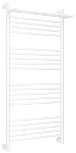 Полотенцесушитель водяной Сунержа Богема с 1 полкой 1200x600 мм белый 12-0223-1260