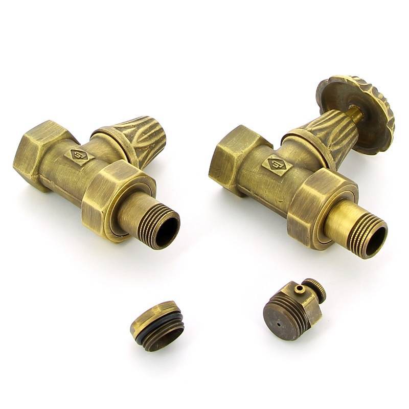 Комплект подключения Carlo Poletti Artistic для радиатора НВ 1/2 KV677/67810MA