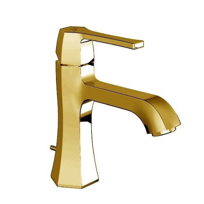 Смеситель для раковины Cisal Chérie однорычажный золото CE00051024