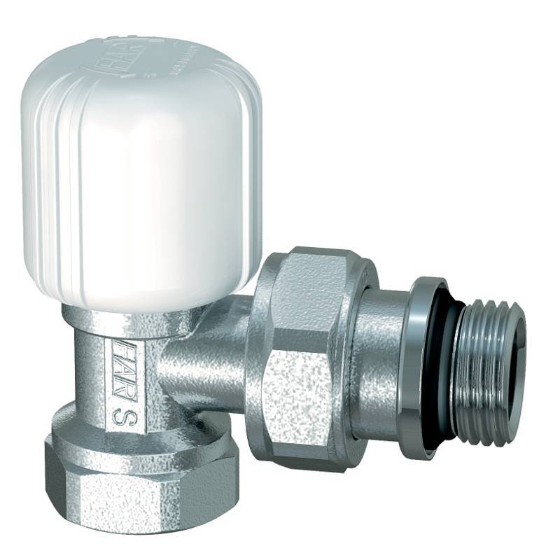 Вентиль угловой регулирующий FAR 1/2 В уплотнение EPDM FV 1155 12