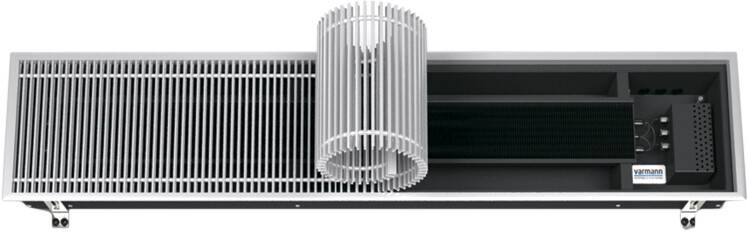 Внутрипольный конвектор Varmann Ntherm 300x200x1000 мм 805 Вт решетка алюминий N3002001000RRUEV1