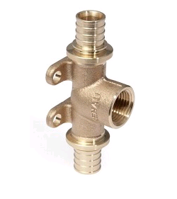 Тройник настенный REHAU RAUTITAN RX+ 20-Rp 1/2-20 бронза 14562943001