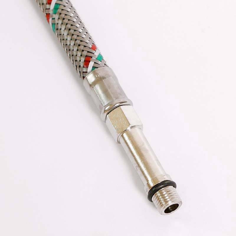 Гибкая подводка для смесителя Uni-Fitt 1/2 x M10 длинный штуцер 120 см 503S2812