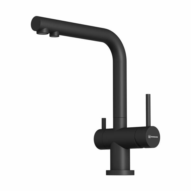Смеситель для кухни OMOIKIRI Nagano под фильтр черный 4974047