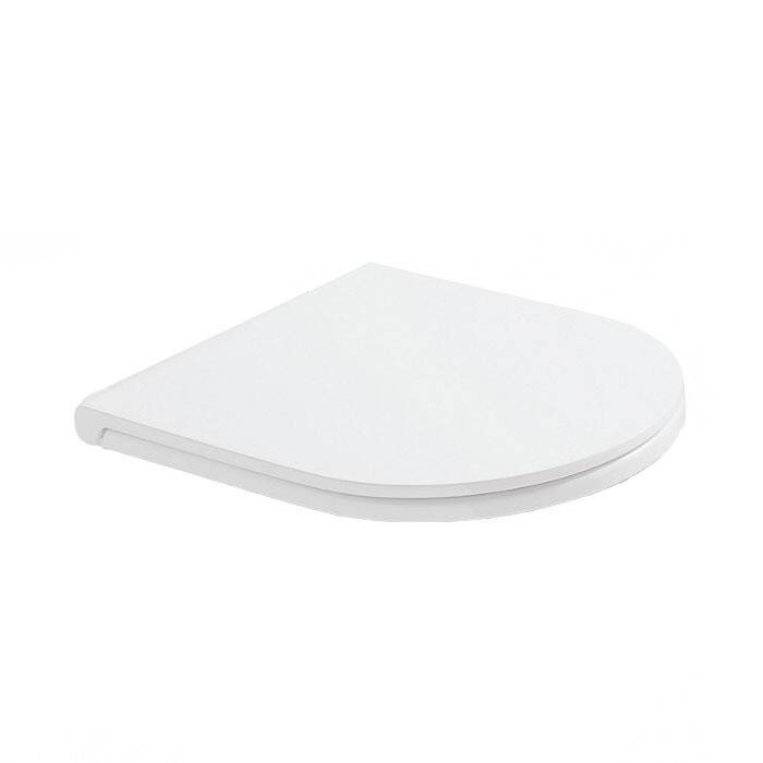 Сиденье для унитаза Globo FORTY3 365x459 мм микролифт белый FOR20BI