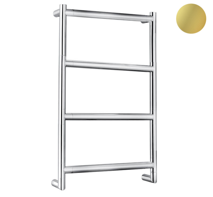 Полотенцесушитель электрический Margaroli Sereno 500x867 мм с Box цвет Polish Brass 55824704OPBB