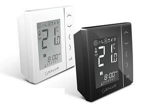 Терморегулятор беспроводной Salus iT600 VS20BRF 4 в 1 накладной черный VS20BRF