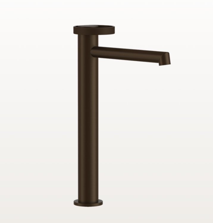 Смеситель для раковины, Gessi, Anello, на раковину/столешницу, цвет-Dark Bronze