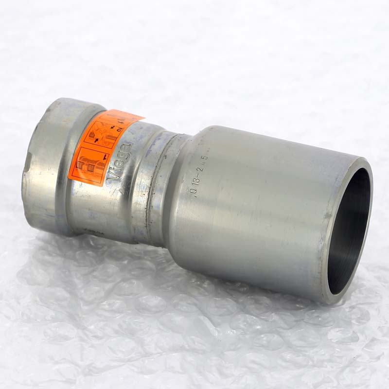 Муфта-вставка пресс Viega Megapress 1 1/2x1 оцинкованная сталь 695477