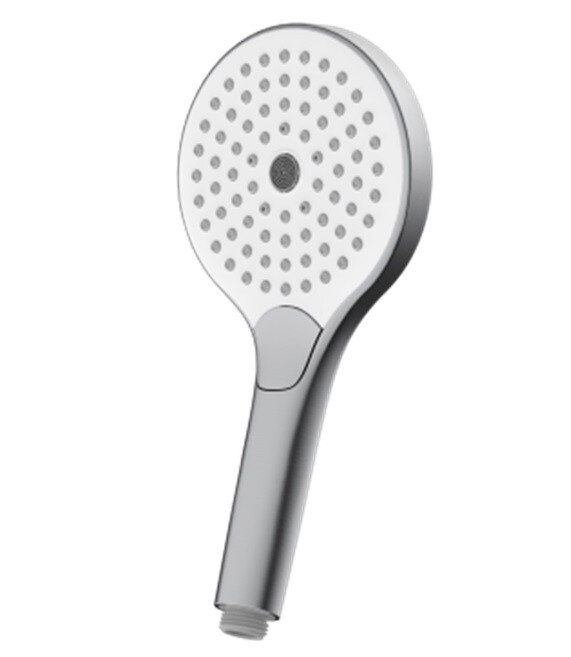 Ручной душ Splendy Sense C 130 мм никель брашированный/белый SC21713R3NBW