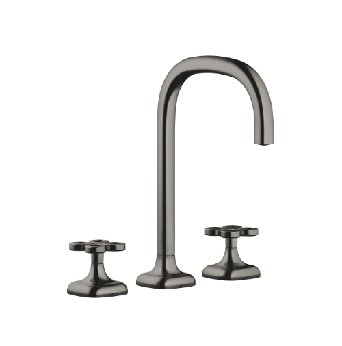 Смеситель для раковины Dornbracht COYA вентильный Dark Platinum сатинированный 2071342499