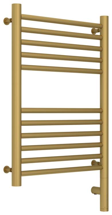 Полотенцесушитель электрический Сунержа Богема 3.0 700x400 мм МЭМ правый золото матовое 03258056040