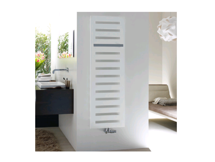 Полотенцесушитель водяной Zehnder Metropolitan Bar 900x595 мм RAL 9016 с полотенцедержателем MEP-090-060