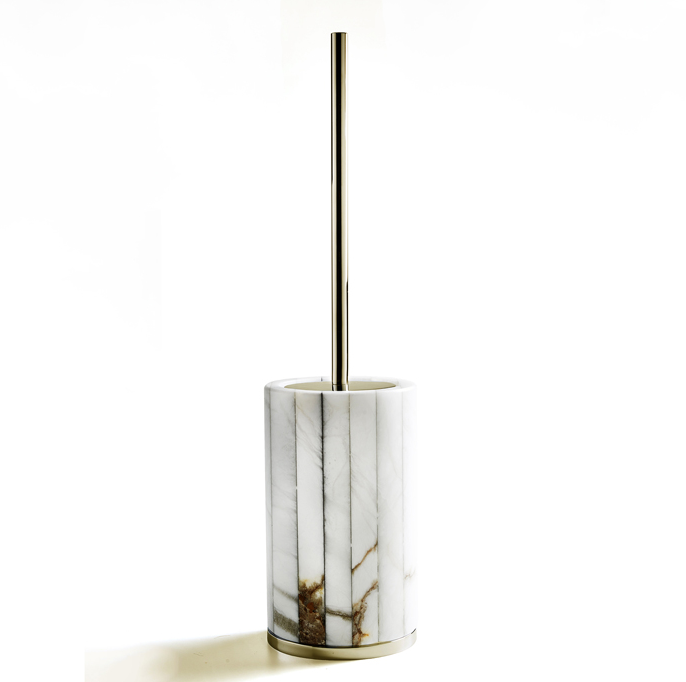 Ершик для туалета 3SC Rigato 110x440 мм колба алебастр золото AL17GD