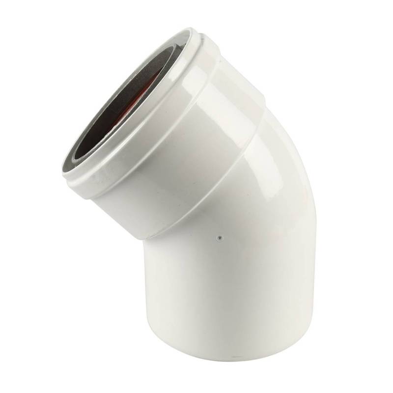 Отвод Baxi 45° d=80 мм для труб с изоляцией KHG71410521