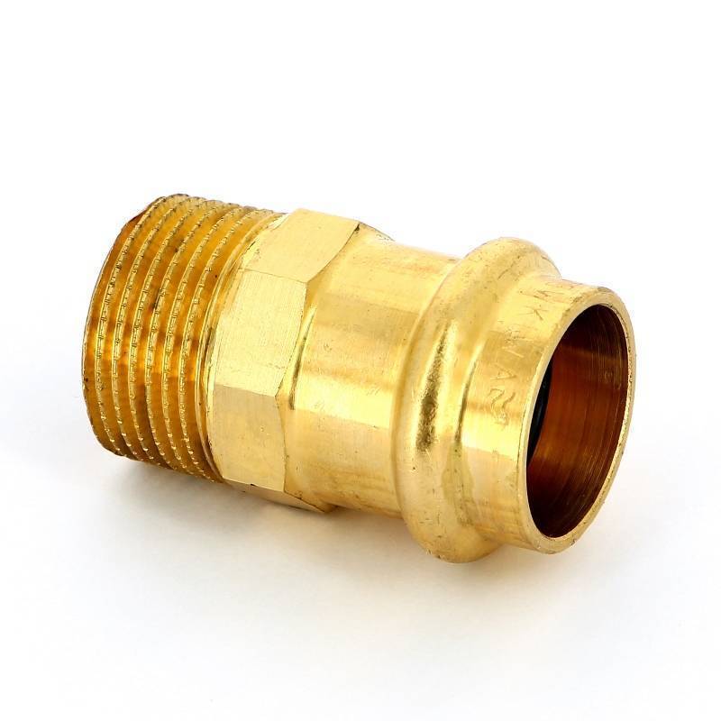 Муфта переходная пресс-НР IBP >B< Press 22 мм x 3/4 бронза P4243G02206000