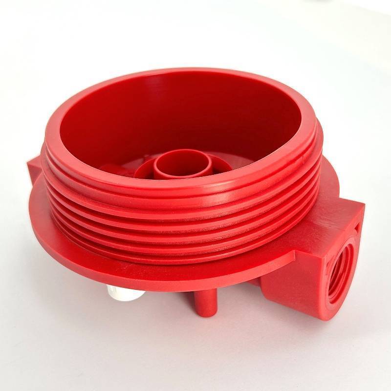 Крышка фильтра Atlas Filtri SINGLE PLUS HOT 3P MFP SX красная LB711P332