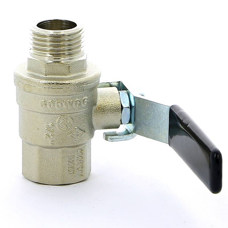 Кран шаровой Bugatti Oregon 1/2 НВ рычаг 03060095