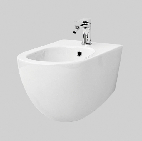 Биде подвесное Artceram File 2.0 370x520 мм Saniglaze белый глянцевый FLB0030100