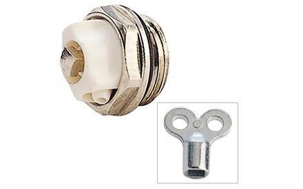 Воздухоотводчик радиаторный ручной Giacomini R90 1/2 R90X003