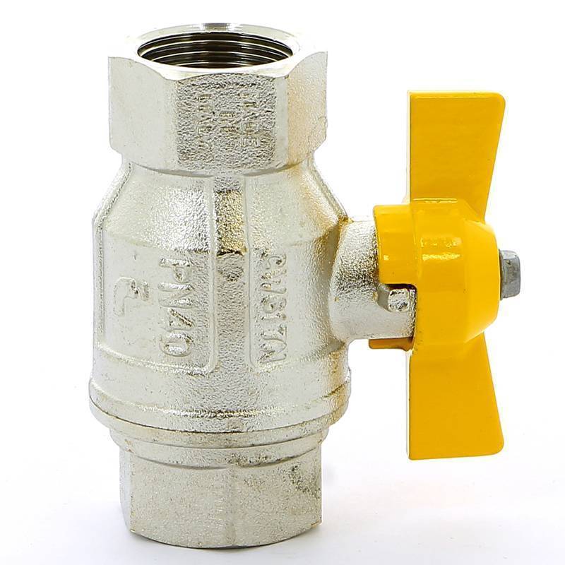 Кран шаровой для газа ITAP Berlin 072 3/4 ВВ бабочка 0720034