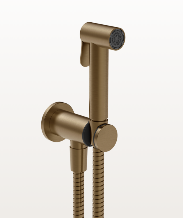Гигиенический душ, Gessi, цвет-Deep Bronze Brushed PVD