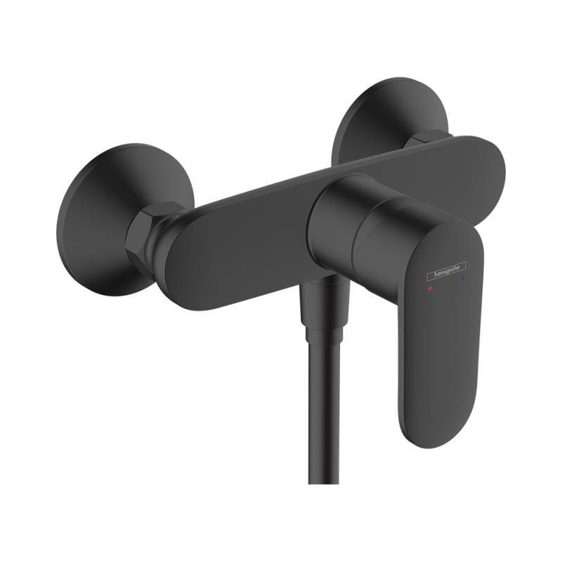 Смеситель для душа hansgrohe Vernis Blend внешнего монтажа матовый черный 71640670