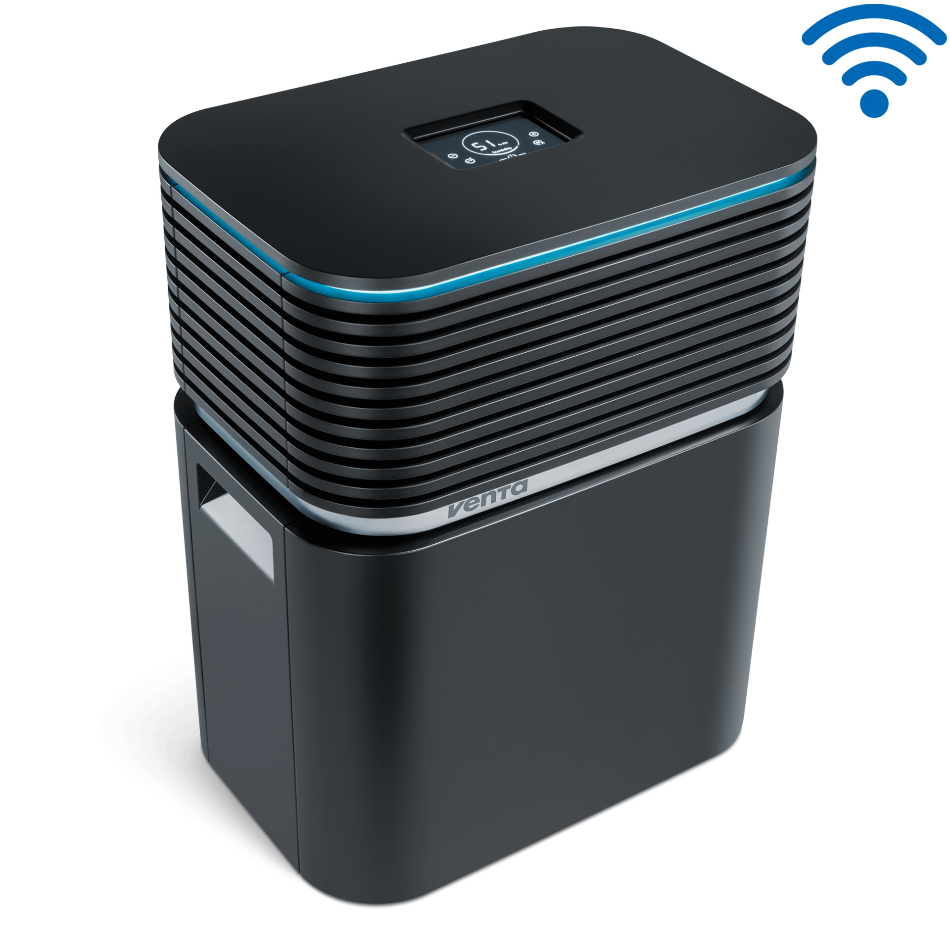 Мойка воздуха Venta AeroStyle LW74 WiFi черная 90 м² LW74 WiFi schwarz