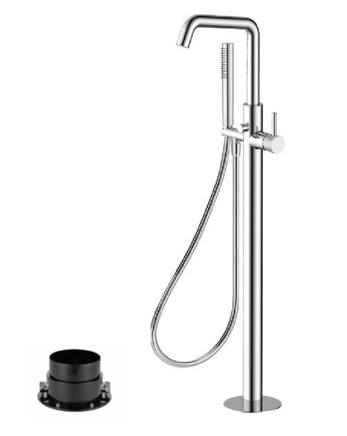 Смеситель для ванны Splendy Passion на 2 потребителя черный матовый PA203H1K229BM