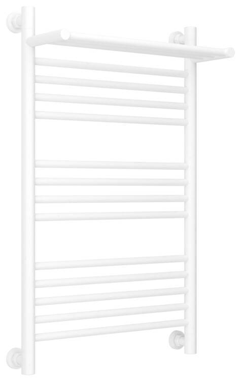 Полотенцесушитель водяной Сунержа Богема с 1 полкой 800x500 мм белый матовый 30-0223-8050