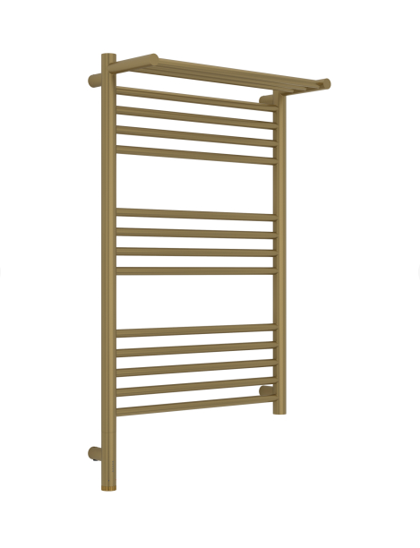 Полотенцесушитель электрический Сунержа Богема 3.1 с 1 полкой 800x500 мм МЭМ нижнее слева золотой шелк 32-6006-8050