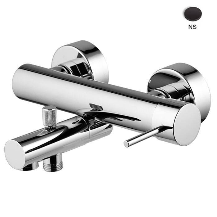 Смеситель для ванны и душа Fima Carlo Frattini Spillo Up черный матовый F3034/1NS