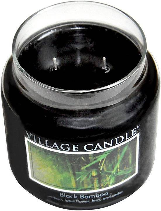 Ароматическая свеча Village Candle Черный бамбук 602 г 10059
