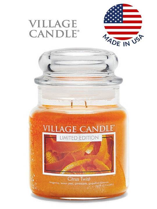Ароматическая свеча Village Candle Цитрусовый микс 389 г 10067