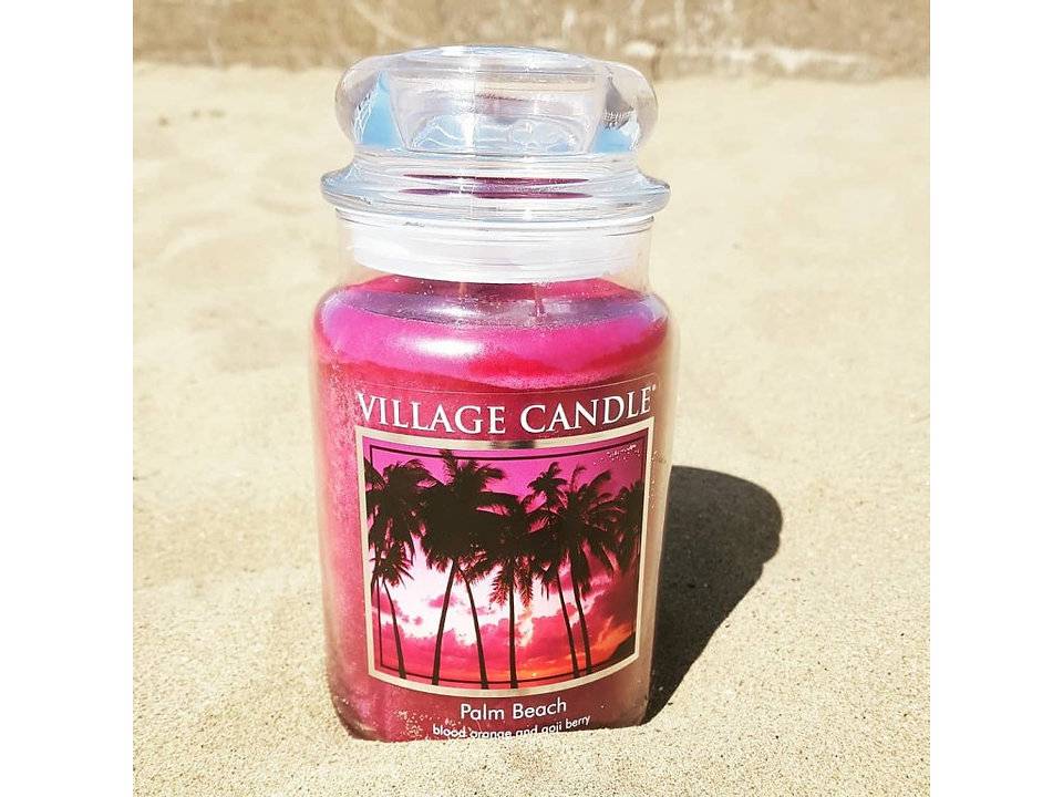 Ароматическая свеча Village Candle Beach Paradise Пляжный рай 602 г 10120