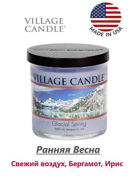 Ароматическая свеча Village Candle Ранняя Весна 213 г 10095