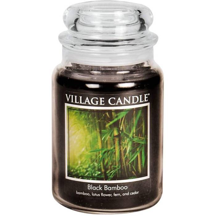 Ароматическая свеча Village Candle Черный бамбук 602 г 10059