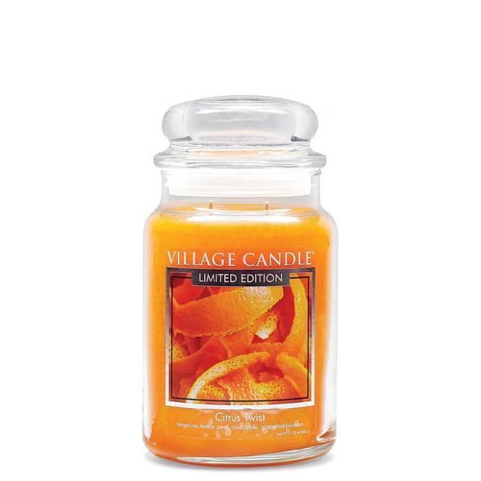Ароматическая свеча Village Candle Цитрусовый микс 602 г 10066