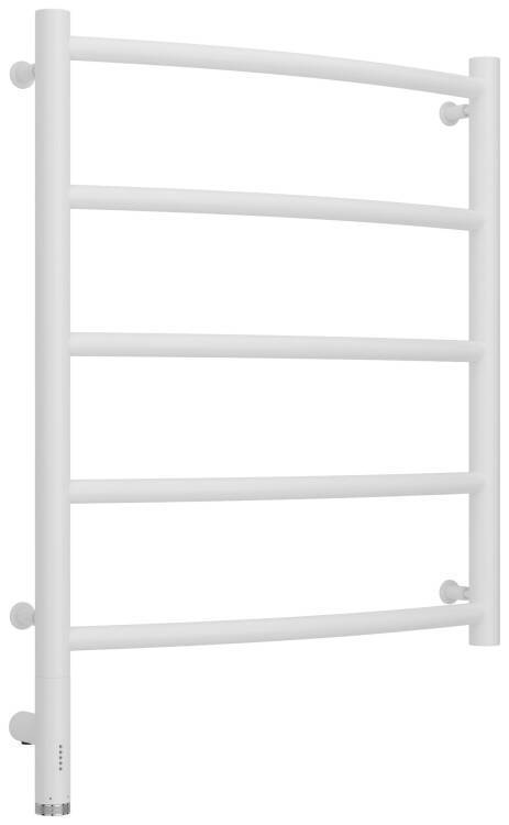 Полотенцесушитель электрический Сунержа Галант 3.0 600x500 мм МЭМ нижнее слева белый матовый 3058006050