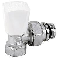 Клапан радиаторный ручной угловой Giacomini R705 1/2 компактный без уплотнения R705X023