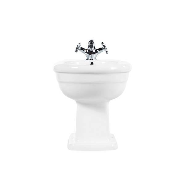 Биде напольное BelBagno Boheme 55.5х40 см белый BB115B