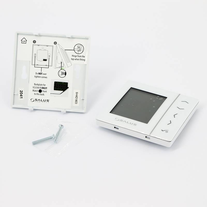 Термостат комнатный SALUS VS35W цифровой белый VS35W